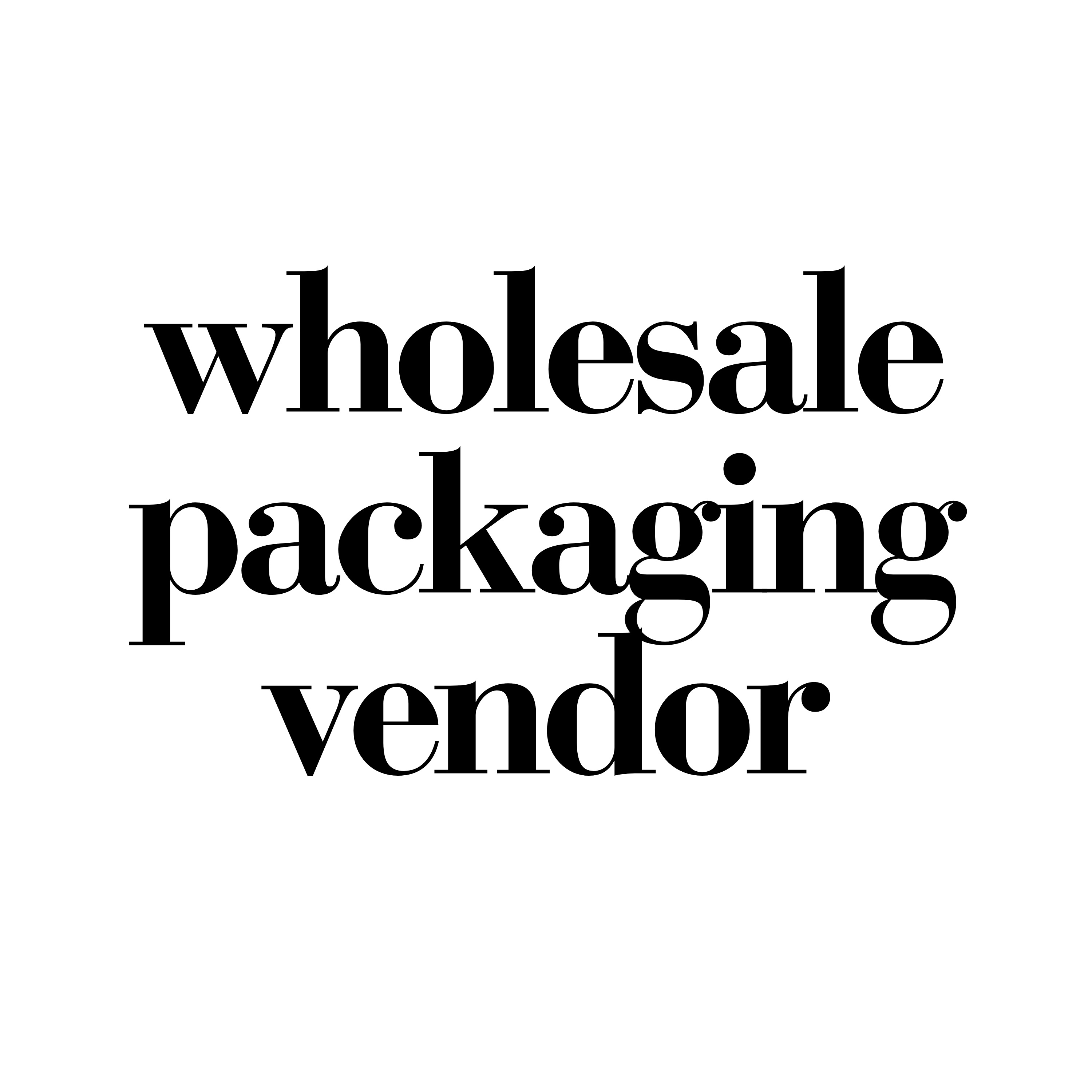 Pro Packaging Vendor